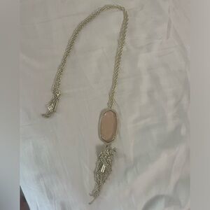 Kendra Scott Rayne Long Pendant Gold Necklace with Tassel